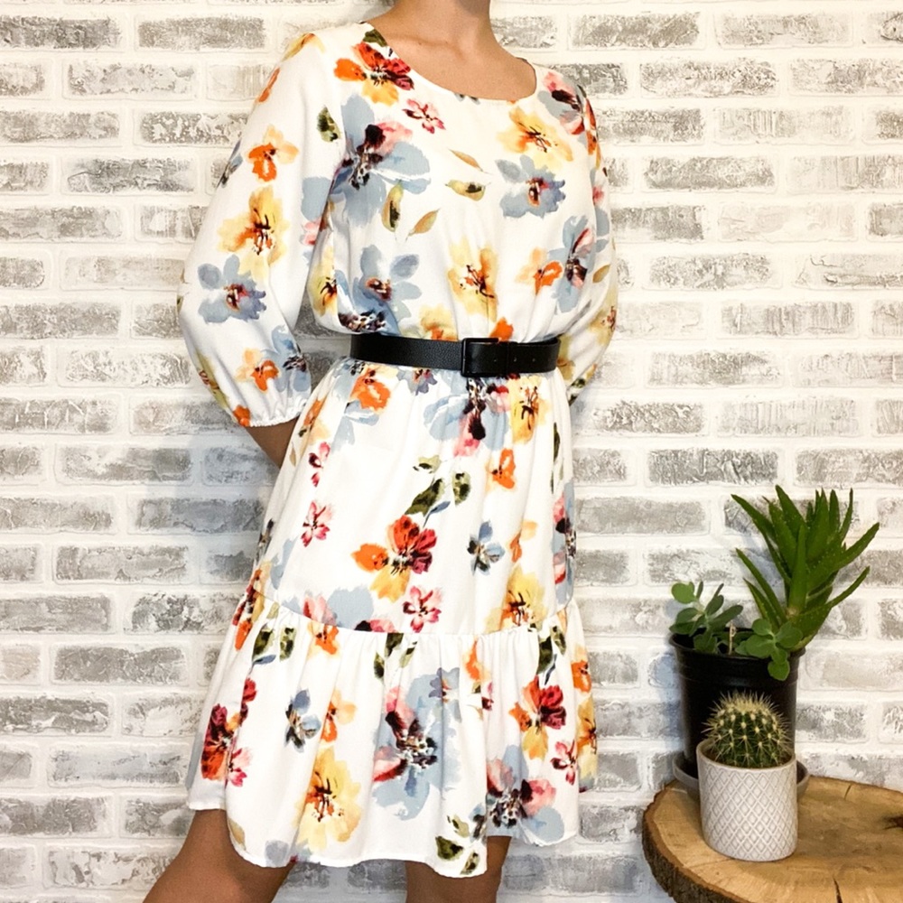 Jane and Delancey Floral Dress